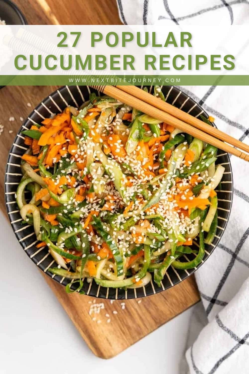 Asian Cucumber Refreshing Salad