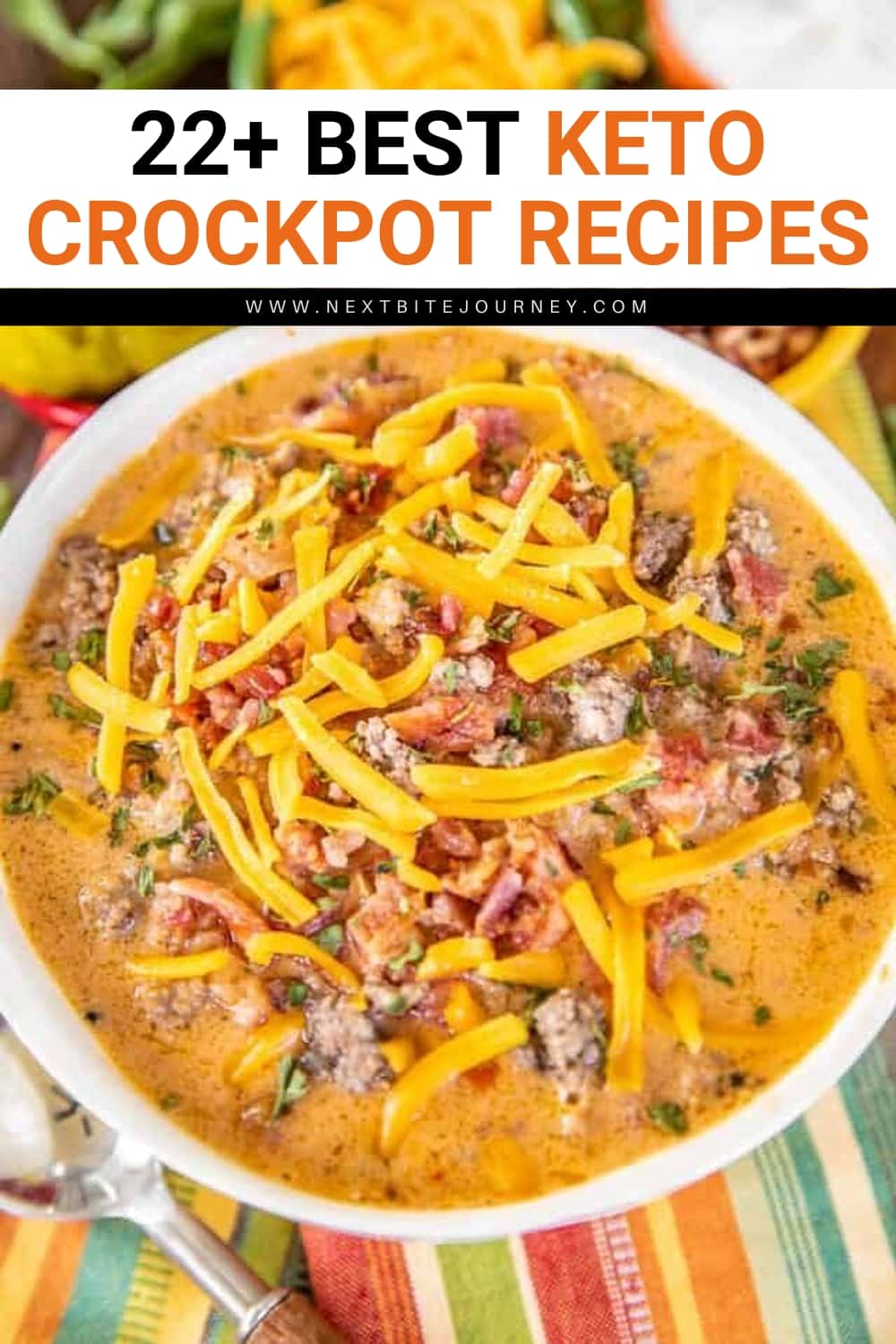 Delicious Slow Cooker Bacon Cheeseburger Soup