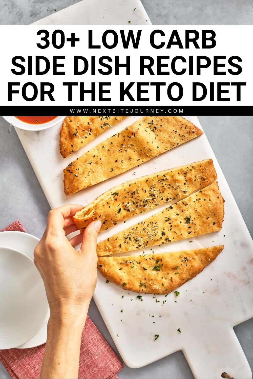 Easy and Healthy Keto Garlic Bread