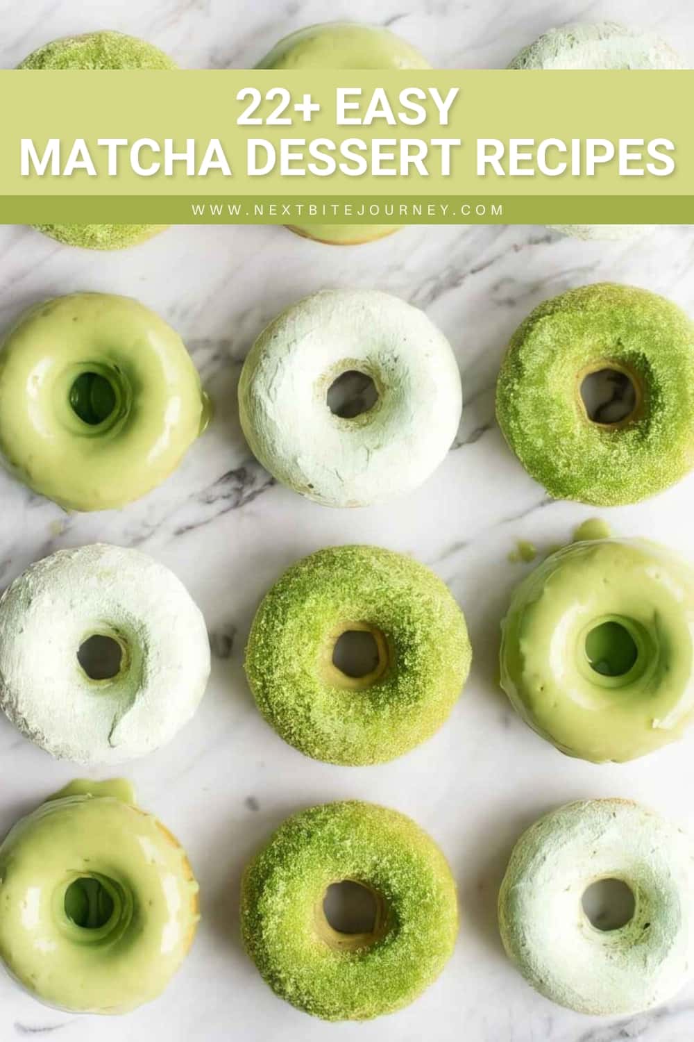 Fun to Make Matcha Baked Doughnuts