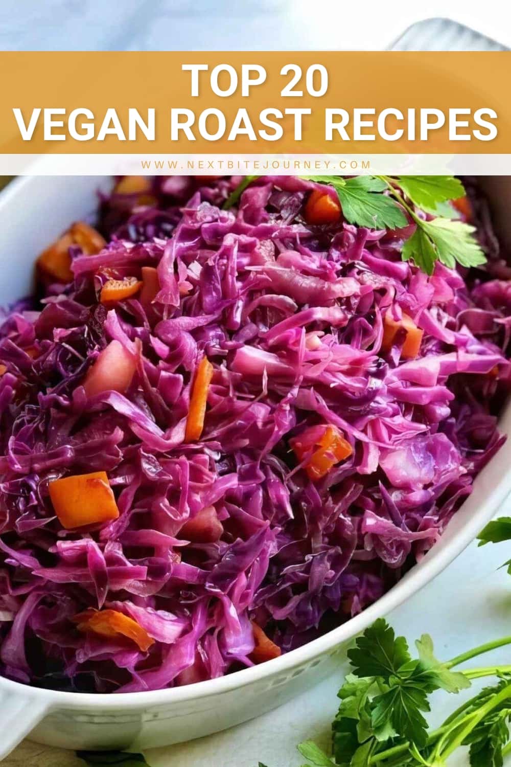 Healthy Braised Red Cabbage with Apples