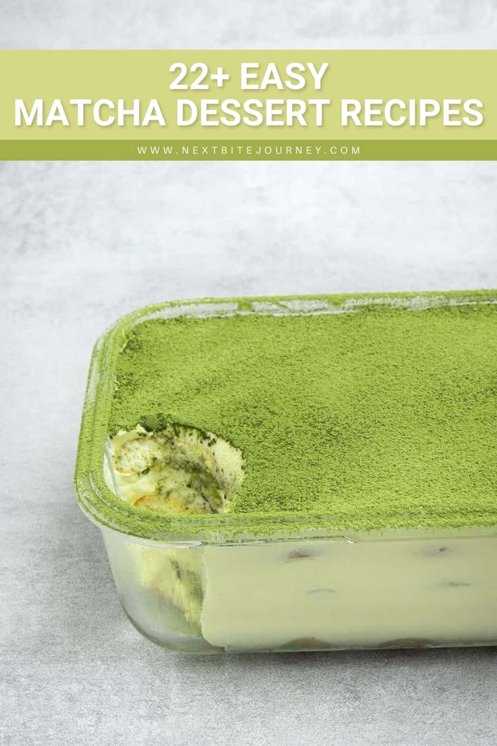 Matcha Tiramisu