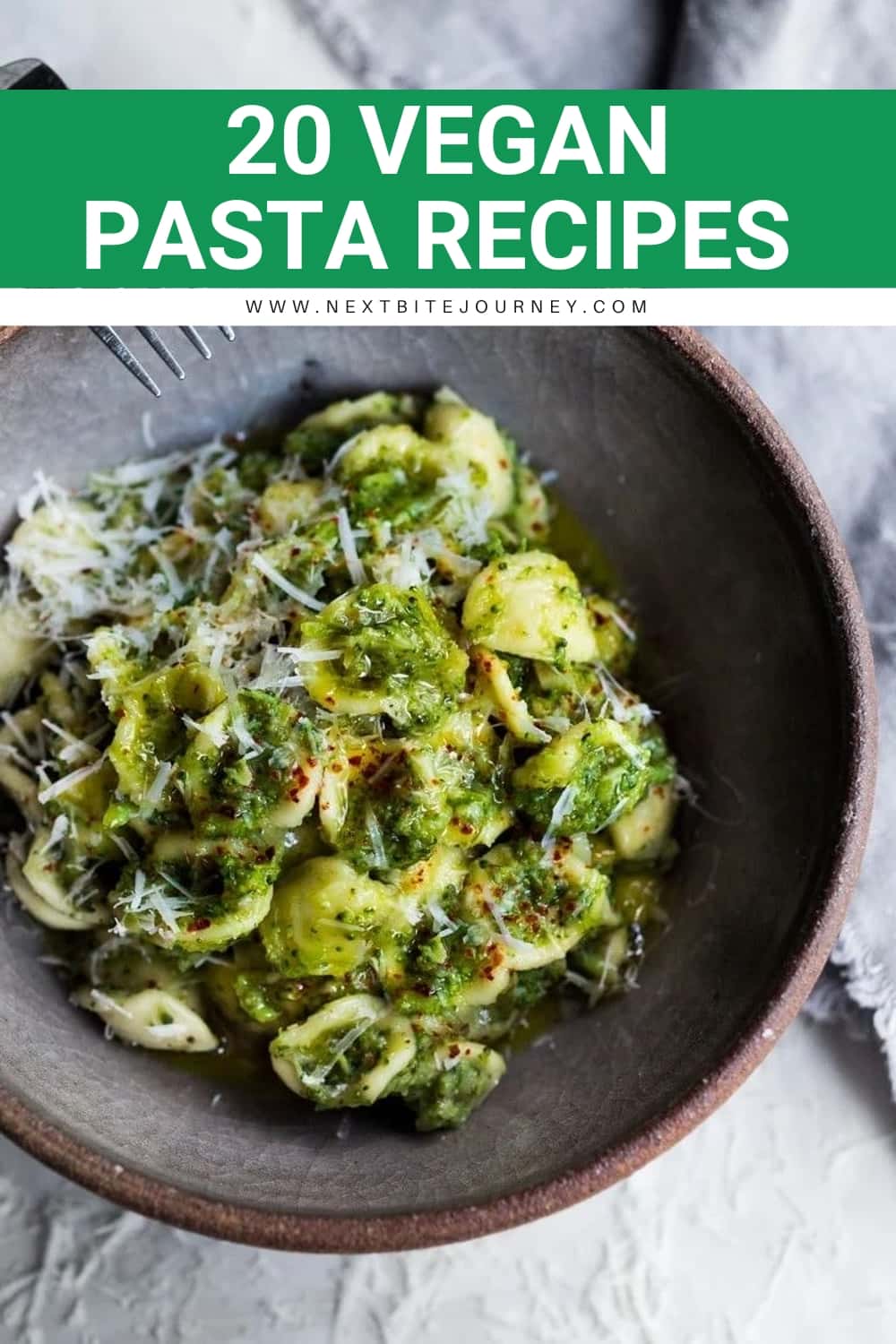 Orecchiette Pasta with Broccoli Sauce, Shallots, Miso, and Lemon Zest