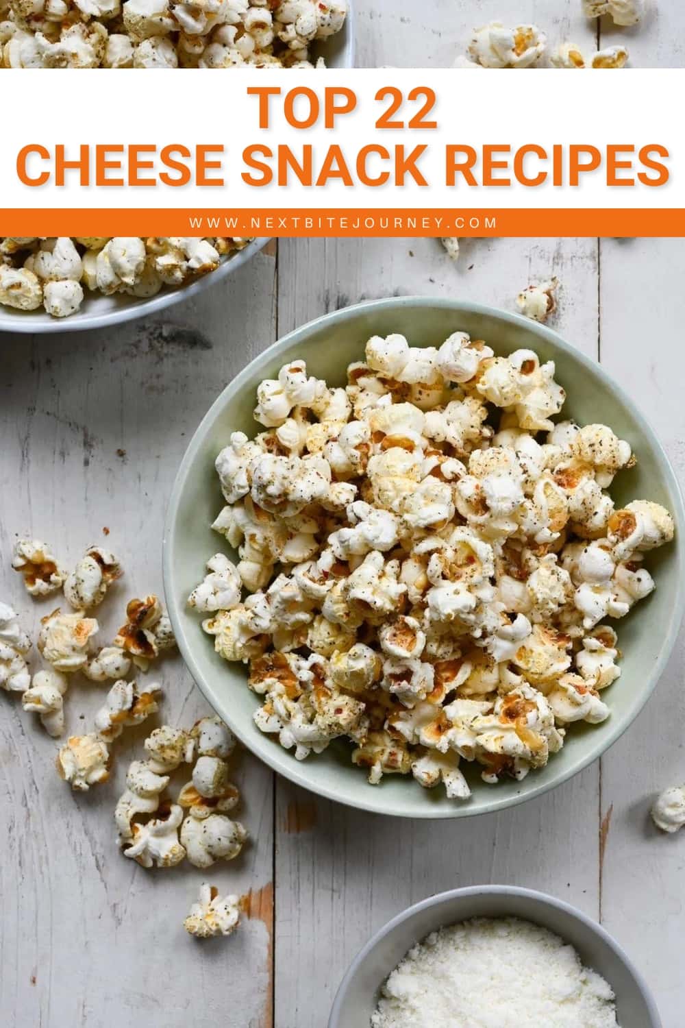 Parmesan Buttered Popcorn with Red Pepper Flakes