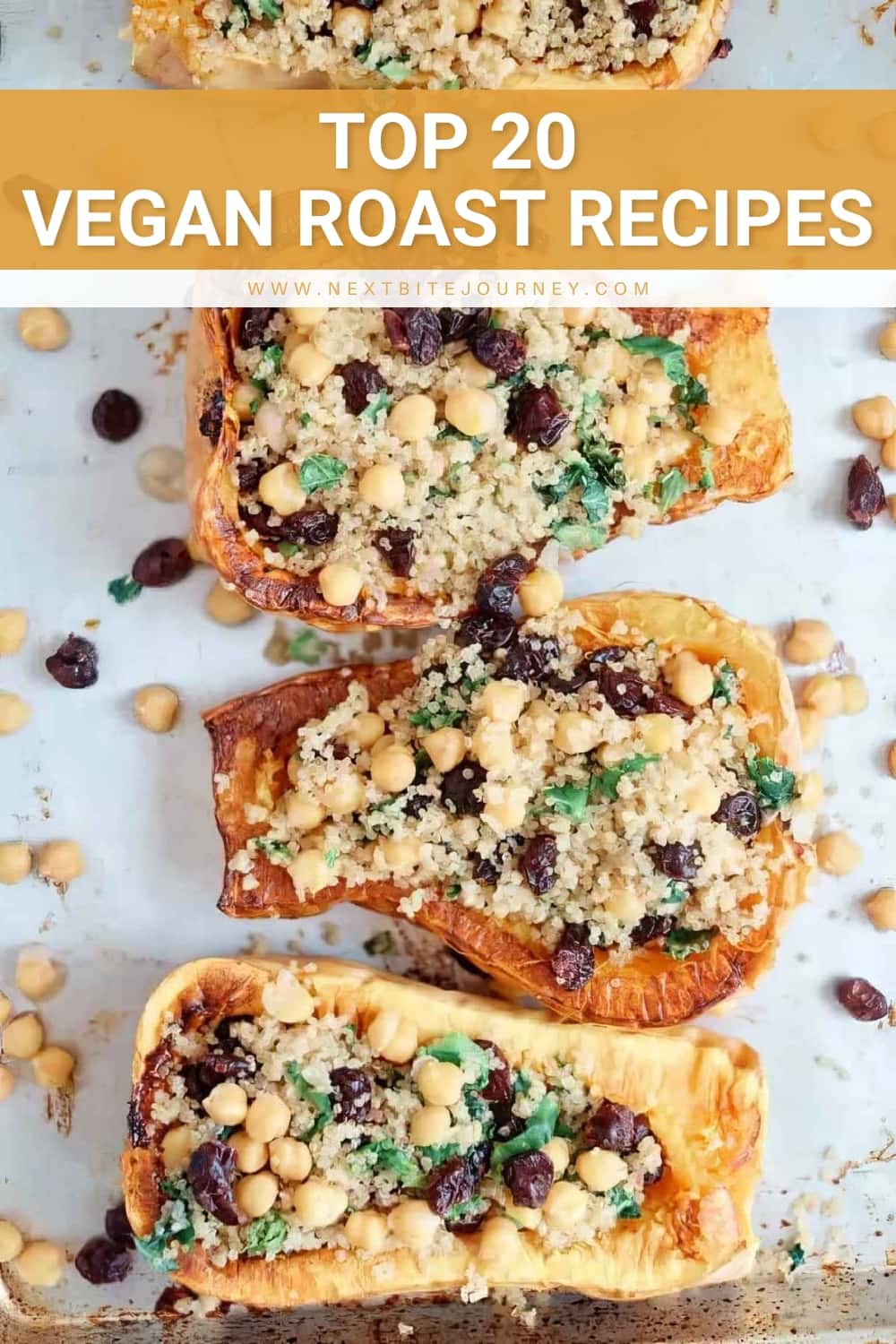 Quinoa Stuffed Butternut Squash