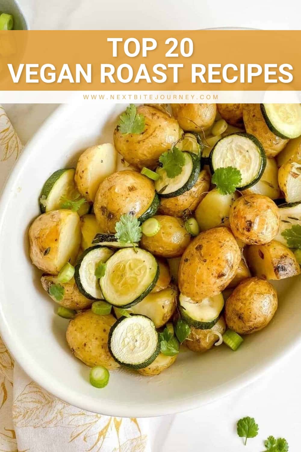 Roasted Potatoes With Zucchini and Thyme