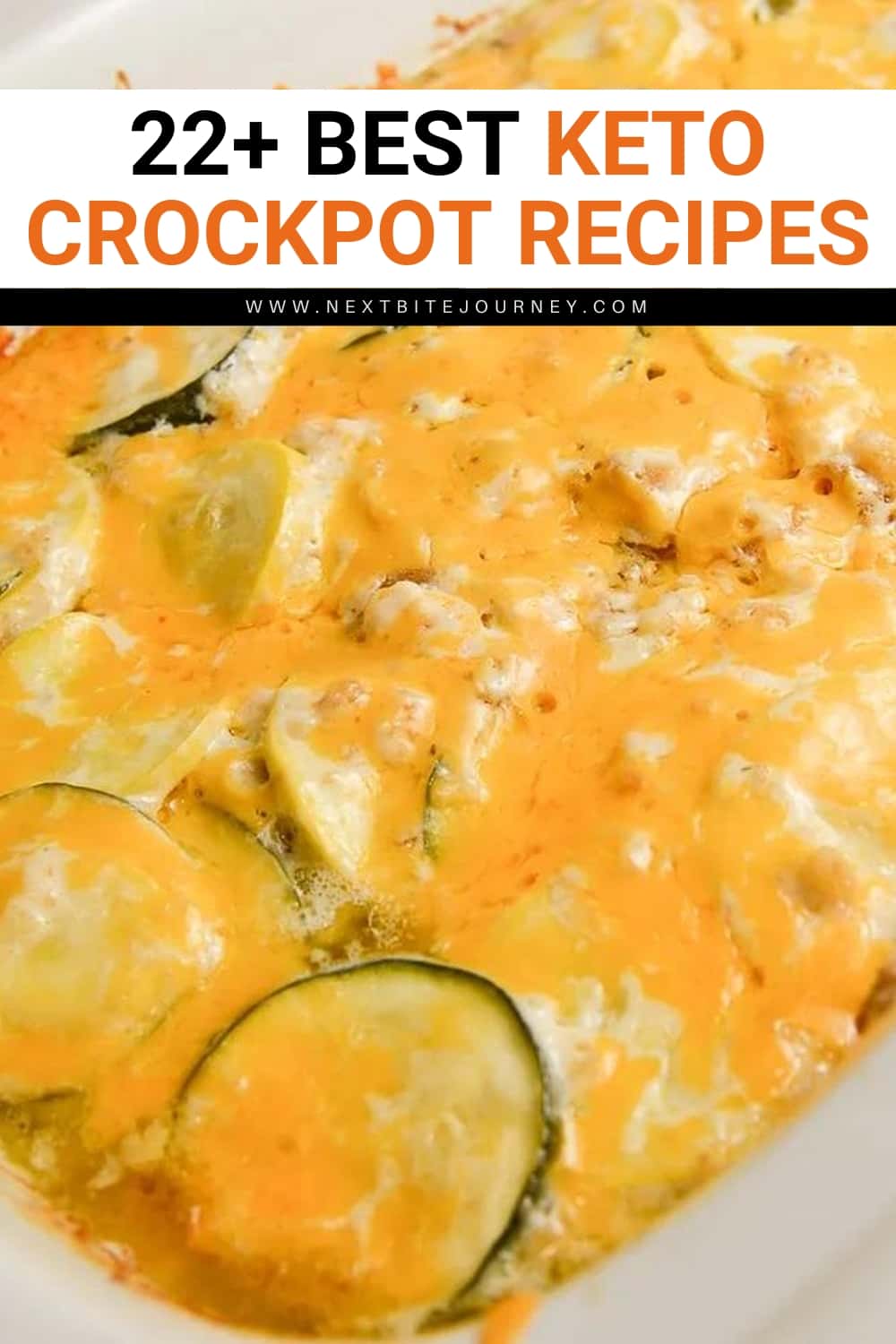 Savory Cheesy Low Carb Crock Pot Squash Au Gratin