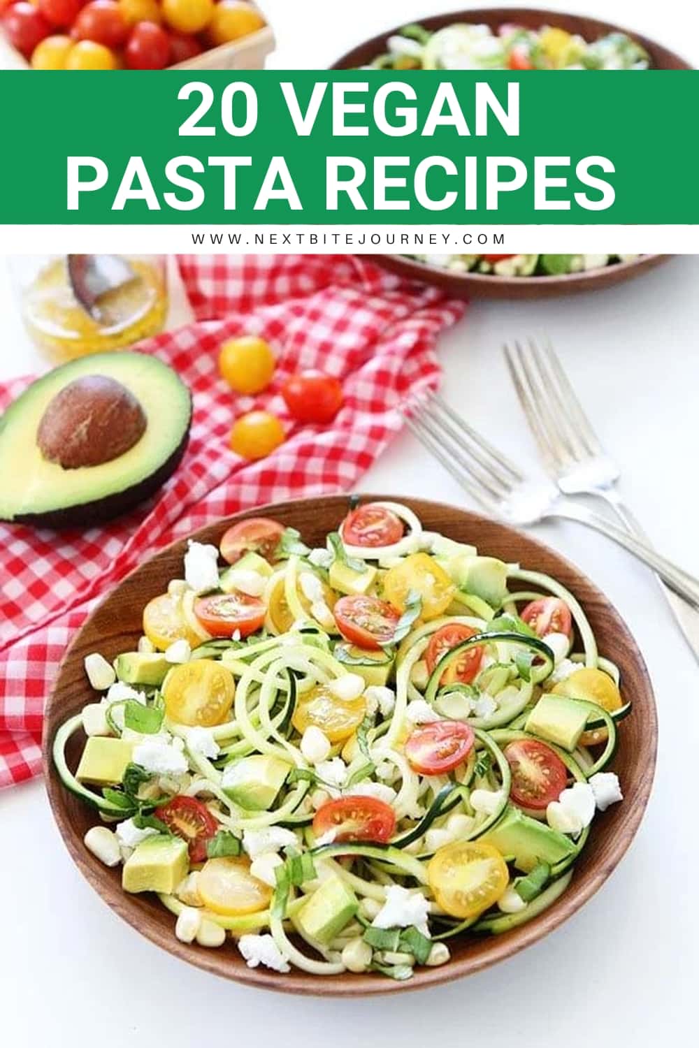 Summer Vegetable Zucchini Noodle Salad