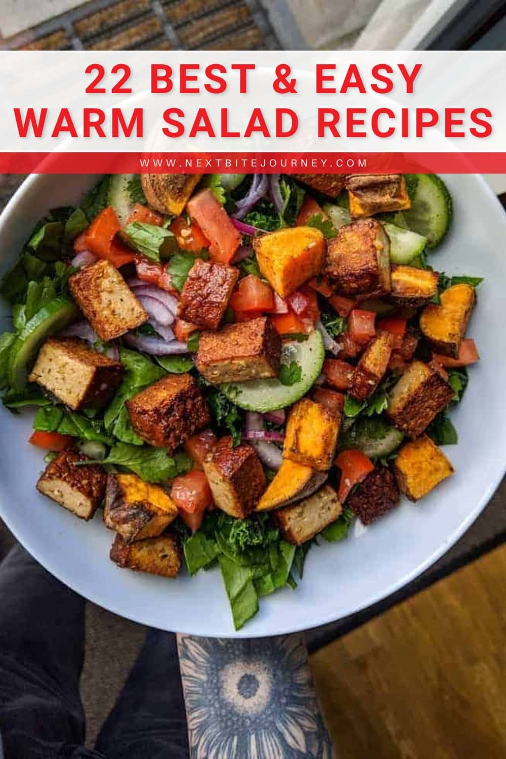 Tofu & Sweet Potato Summer Salad