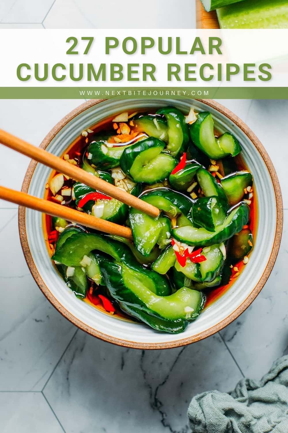 Vietnamese Spicy Pickled Cucumbers