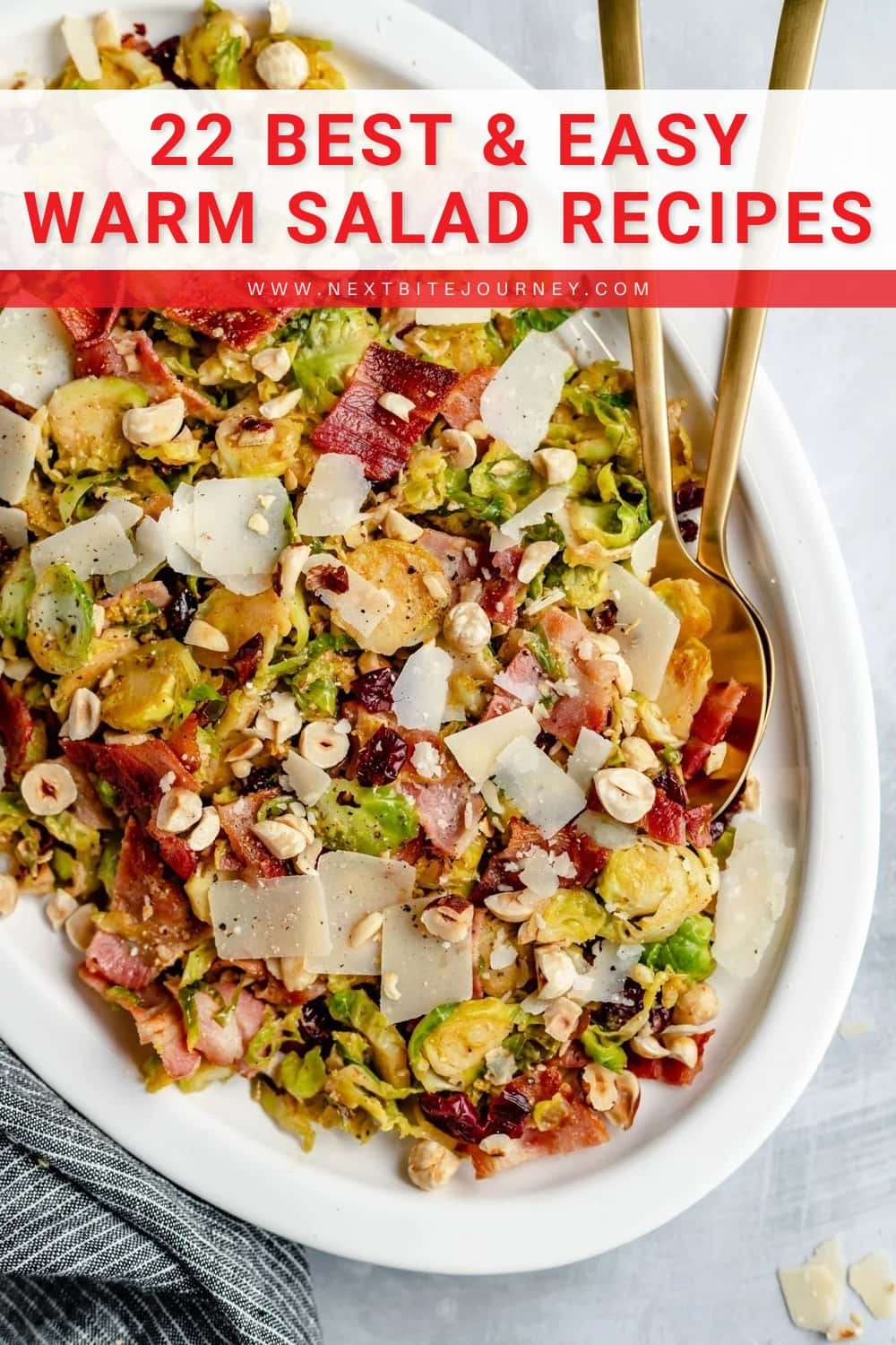 Warm Brussels Sprouts Salad